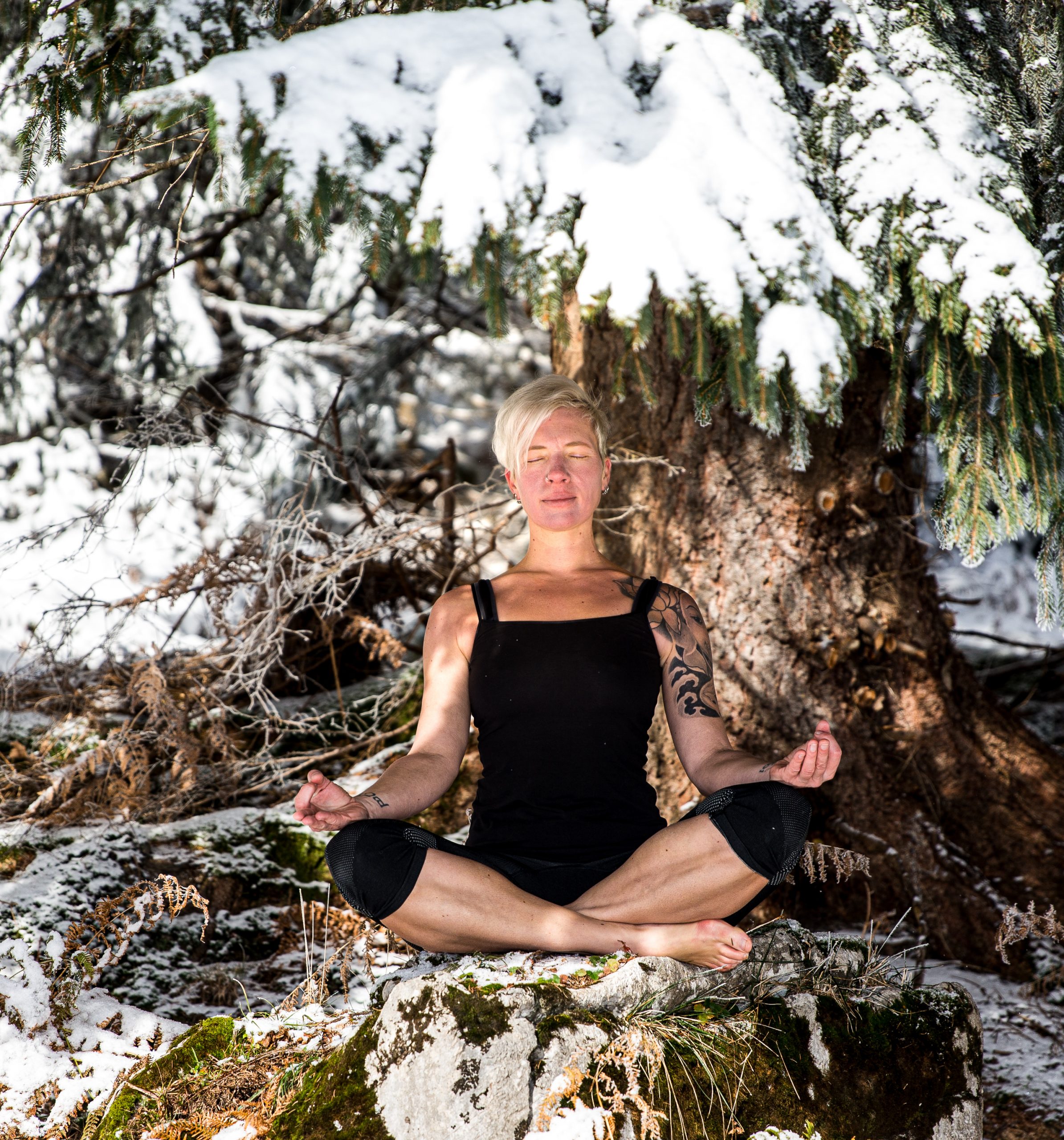 Hatha Yoga Meditation Lotussitz Miri Zinck